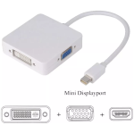 מתאם Mini DisplayPort ל- HDMI & DVI & VGA