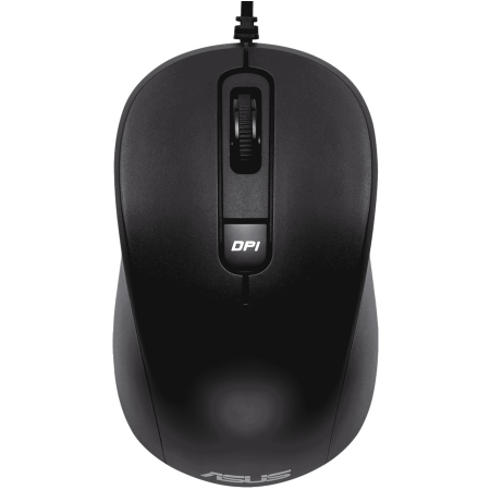 עכבר חוטי שקט Asus MU101C Blue Ray - צבע שחור